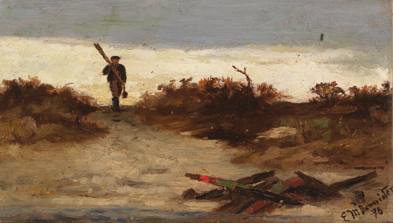 Pêcheur près de l