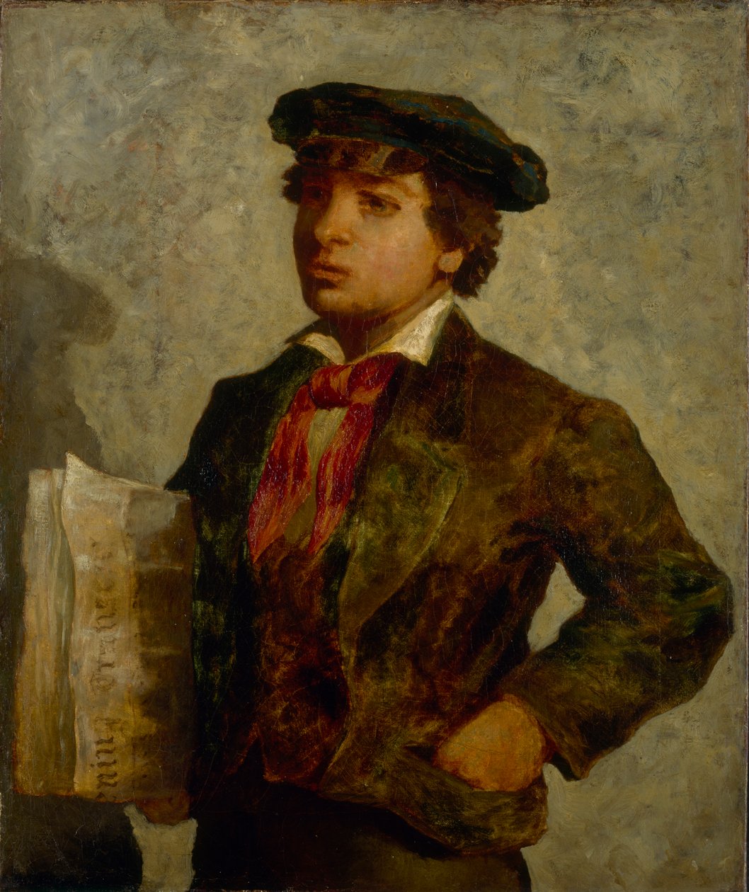 Garçon de journaux - Edward Mitchell Bannister