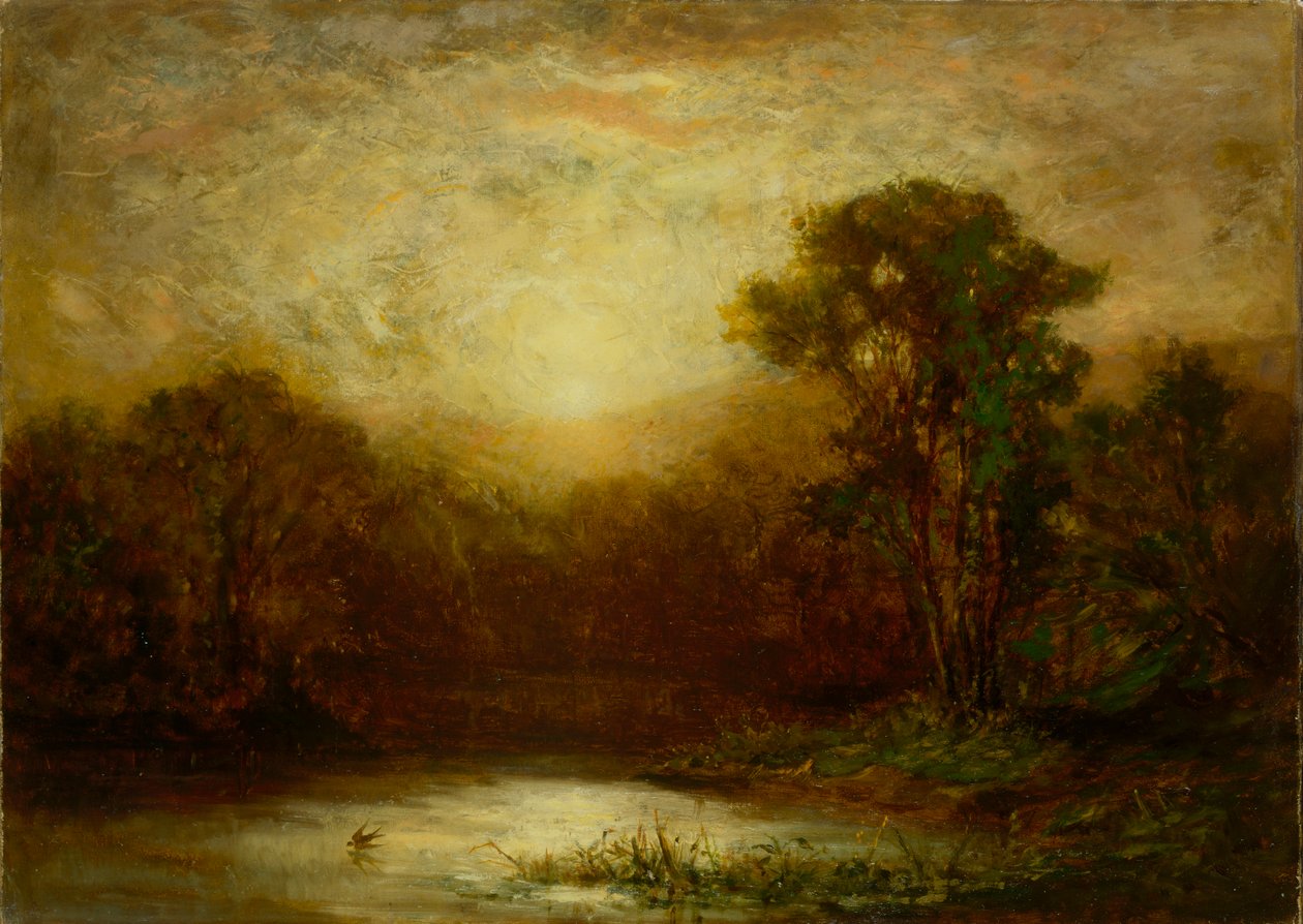 Coucher de soleil, ca. 1875-1880 - Edward Mitchell Bannister