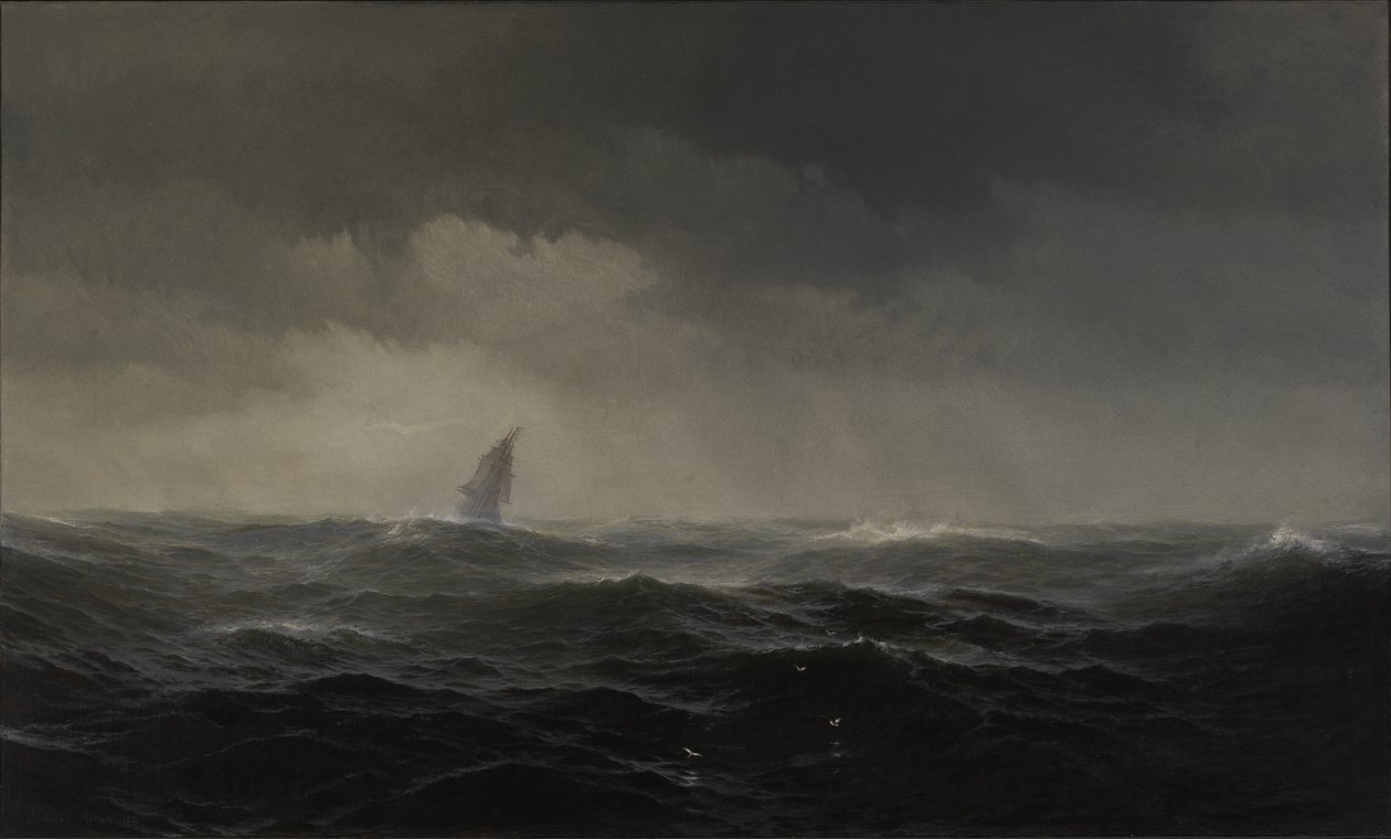 La Mer, 1870 - Edward Moran