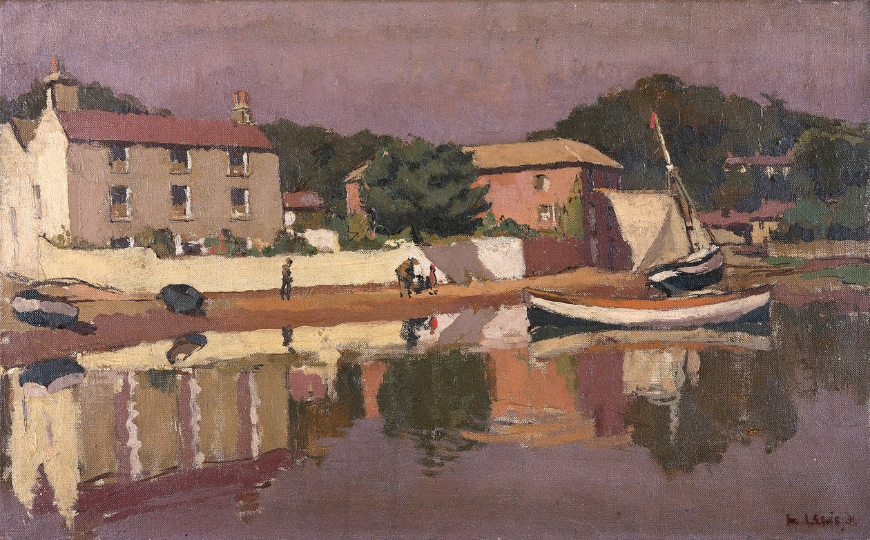 The Strand, Laugharne, 1931 - Edward Morland Lewis
