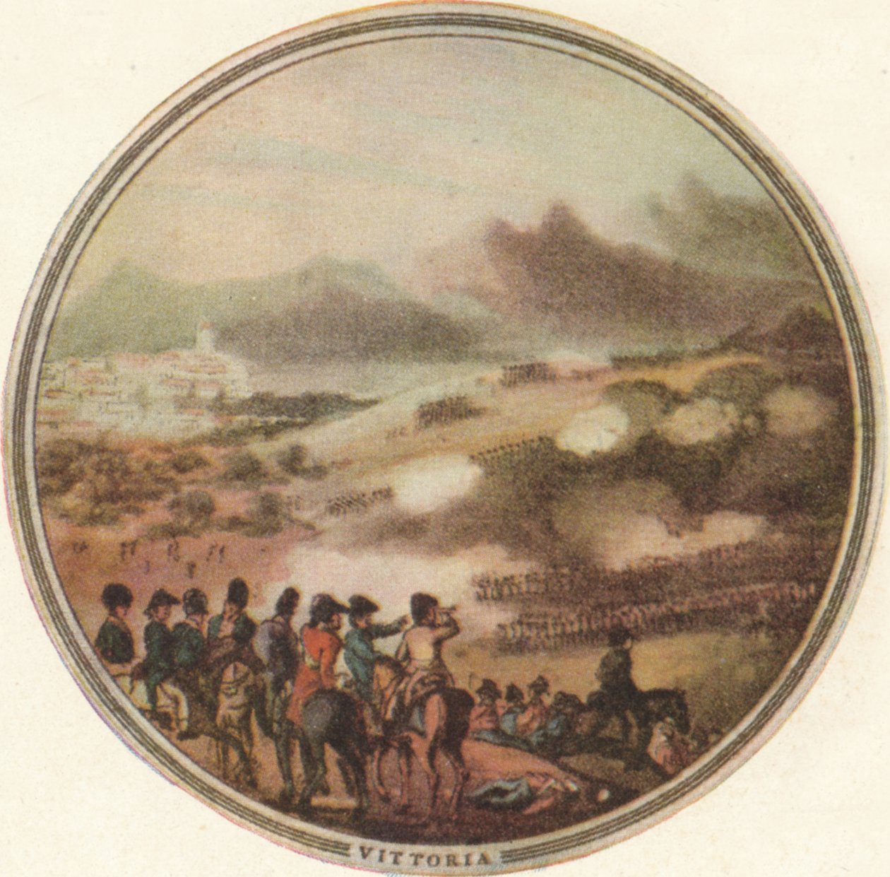 Bataille de Vittoria, 1815 - Edward Orme