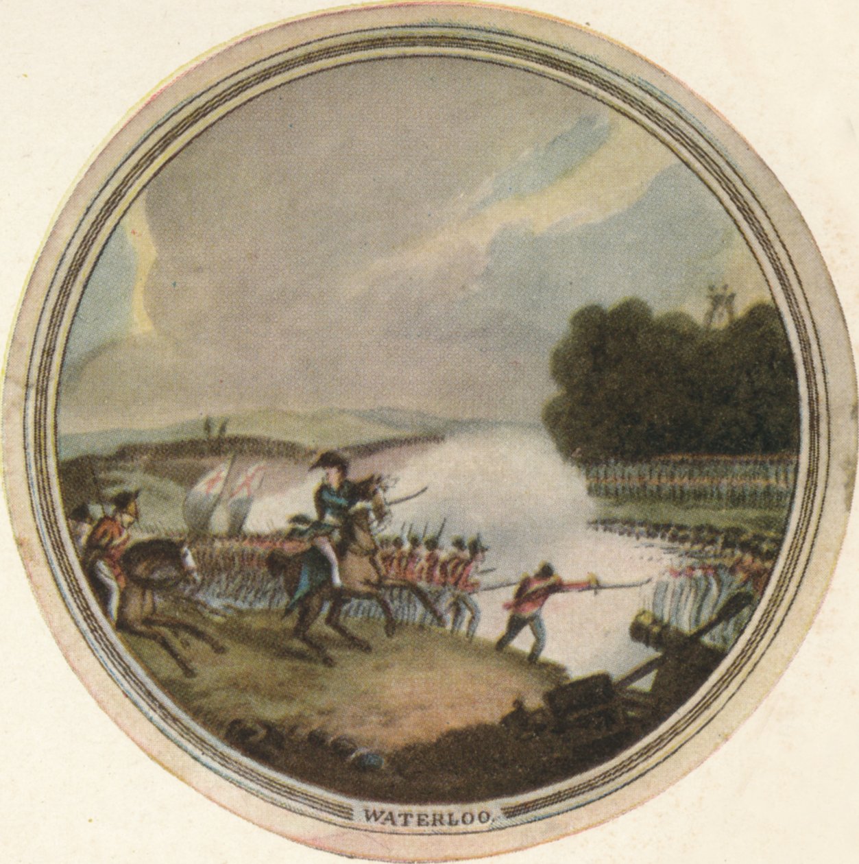 Bataille de Waterloo, 1815, 1910 - Edward Orme