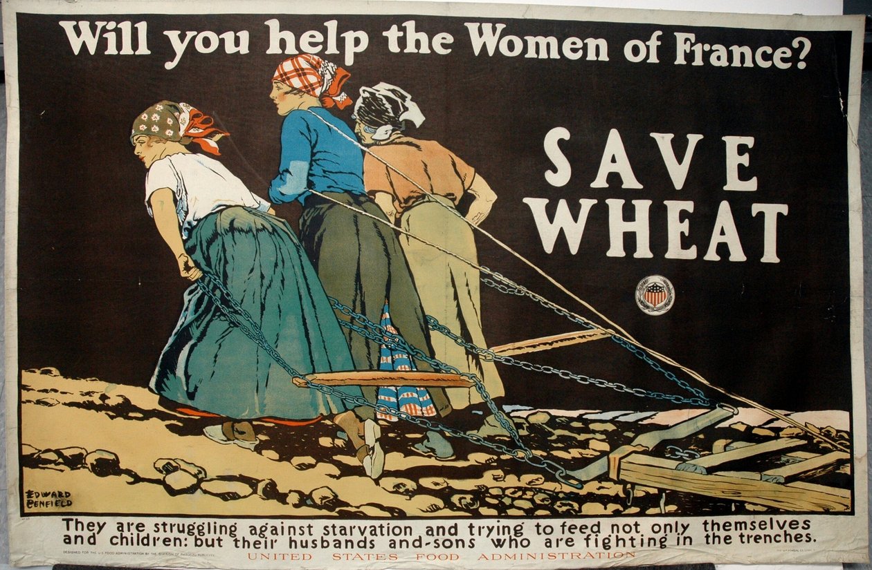 Voulez-vous aider les femmes de France  - Edward Penfield