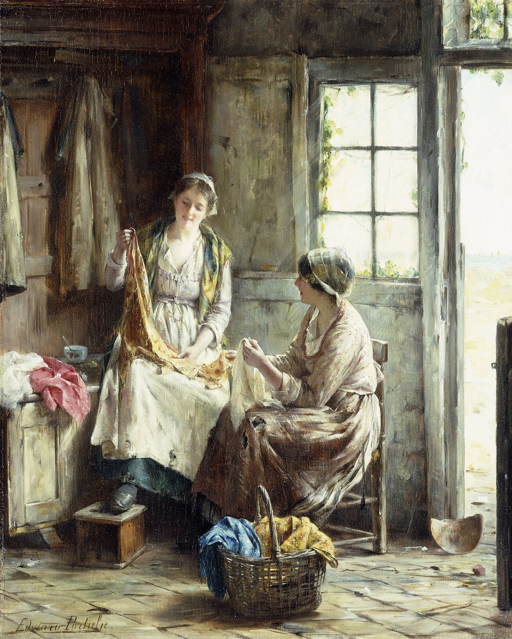 Le châle préféré - Edward Portielje