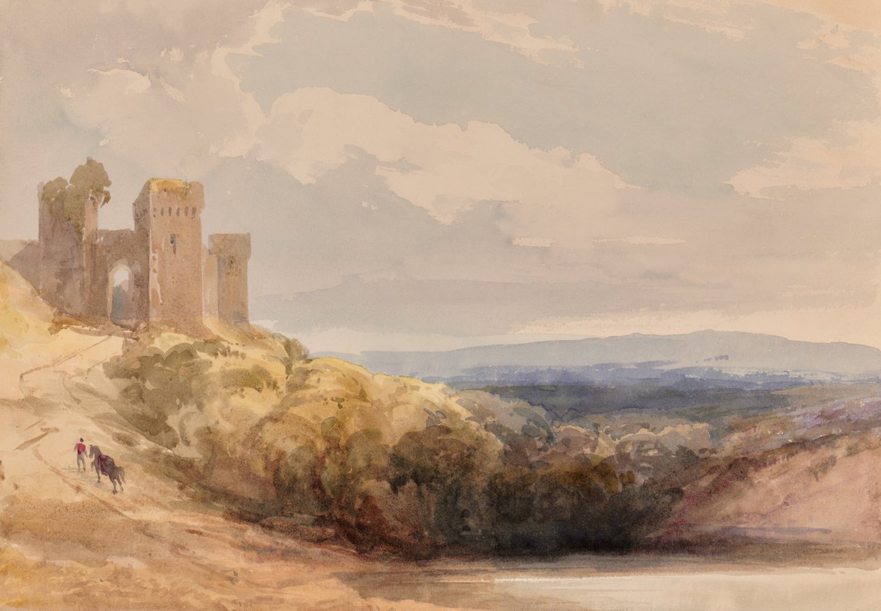 Ruin du château - Edward Pretty