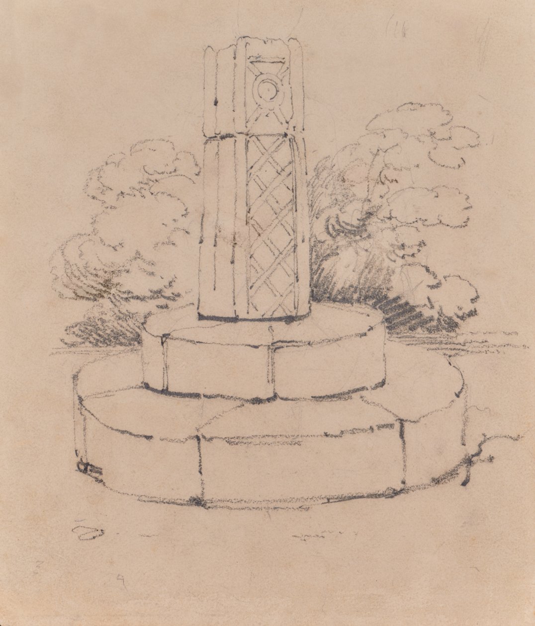 Esquisse de monument - Edward Pretty