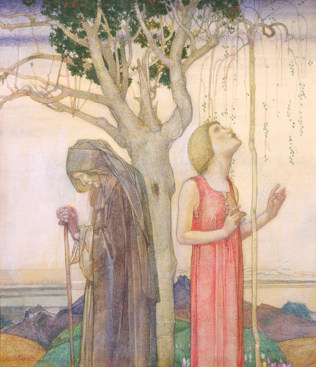 Jeunesse et vieillesse, 1923 - Edward Reginald Frampton