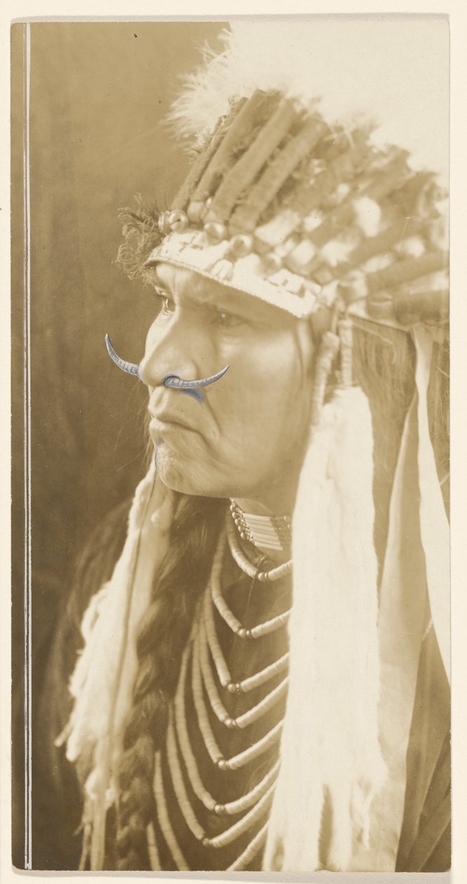 [Un nez percé] - Edward S. Curtis