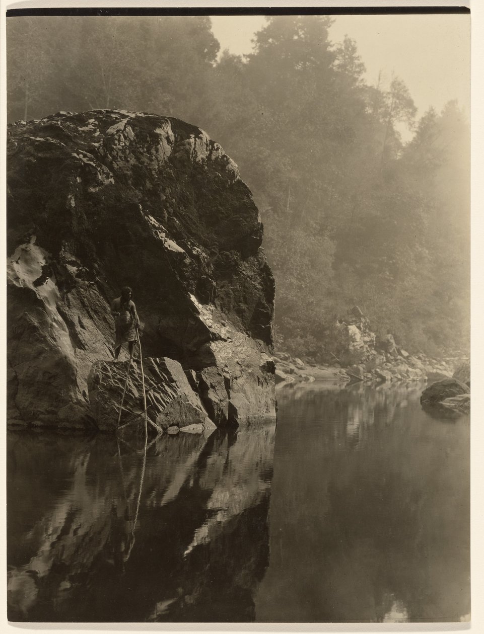 Eaux calmes - Wetchepeck - Edward S. Curtis