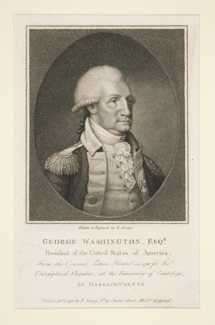George Washington, Esq. - Edward Savage