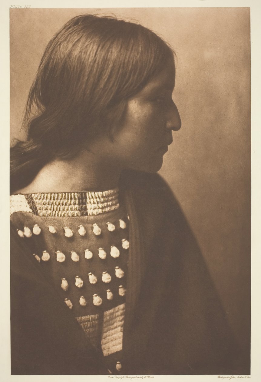 Fille Arikara - Edward Sheriff Curtis