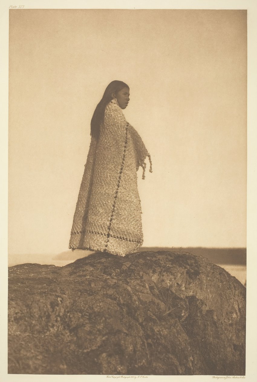 Fille Cowichan, 1912 - Edward Sheriff Curtis