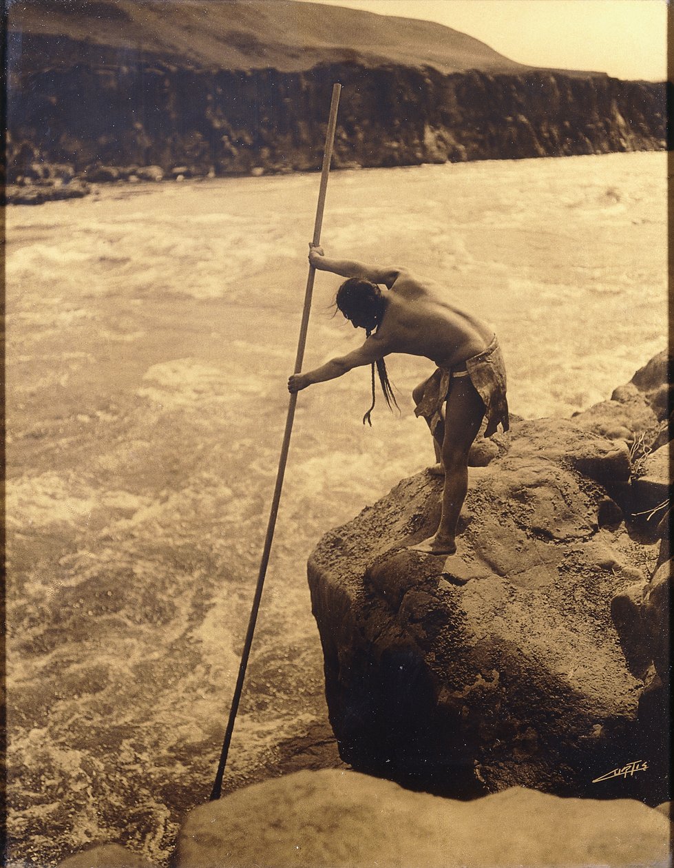 Le pêcheur, Wisham - Edward Sheriff Curtis