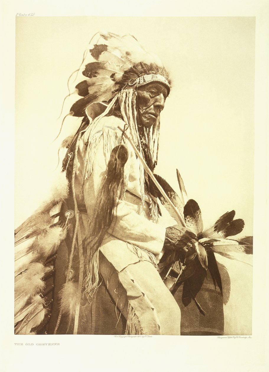 Le Vieux Cheyenne - Edward Sheriff Curtis