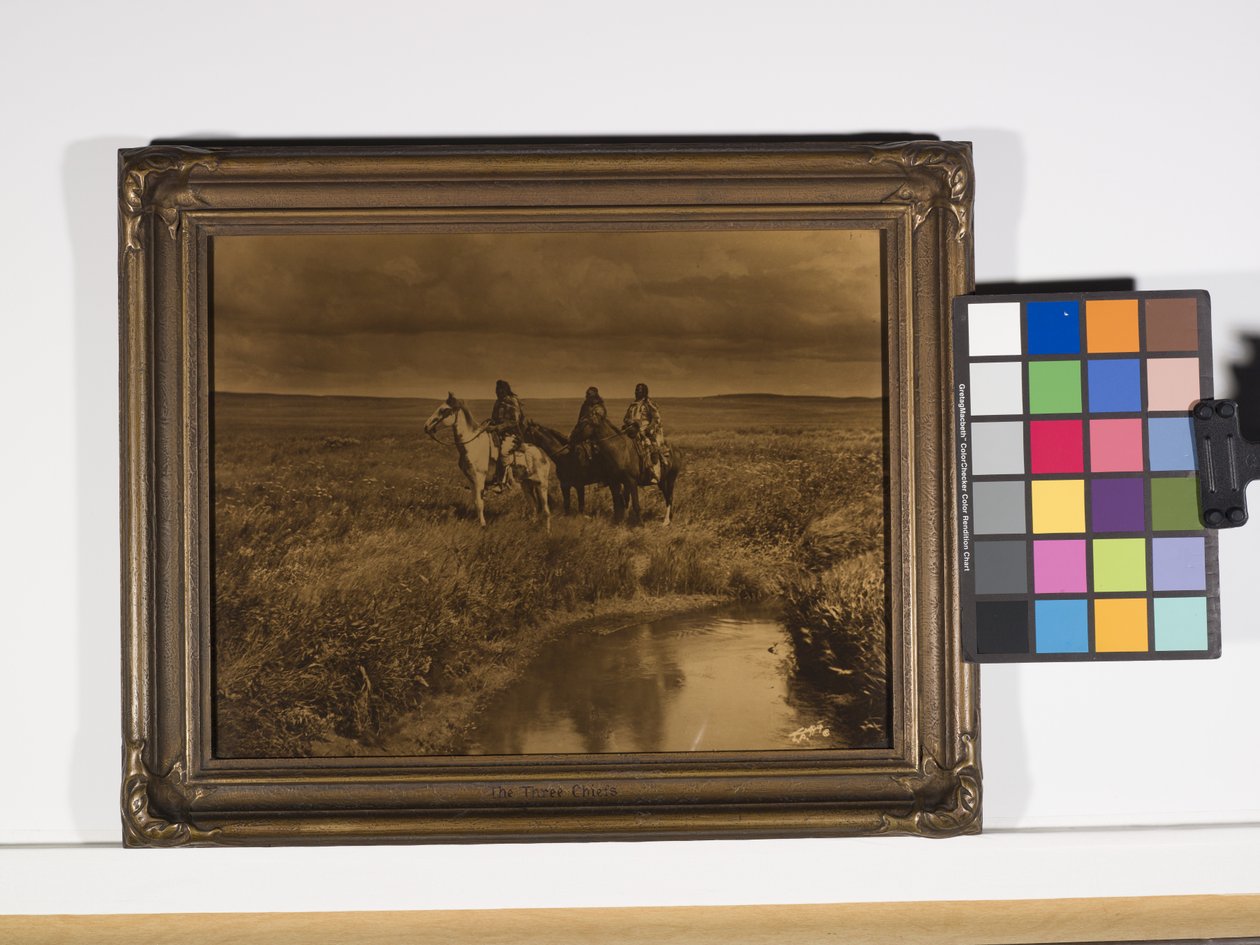 Les Trois Chefs, Piegan - Edward Sheriff Curtis