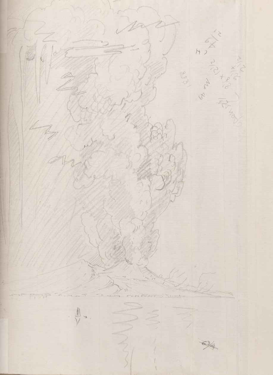 Éruption du Vésuve, 1794 - Edward Swinburne