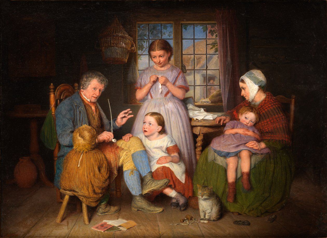 Raconter une histoire, 1860 - Edward Thompson Davis