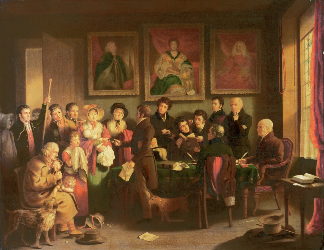Le procès en paternité - Edward Villiers Rippingille