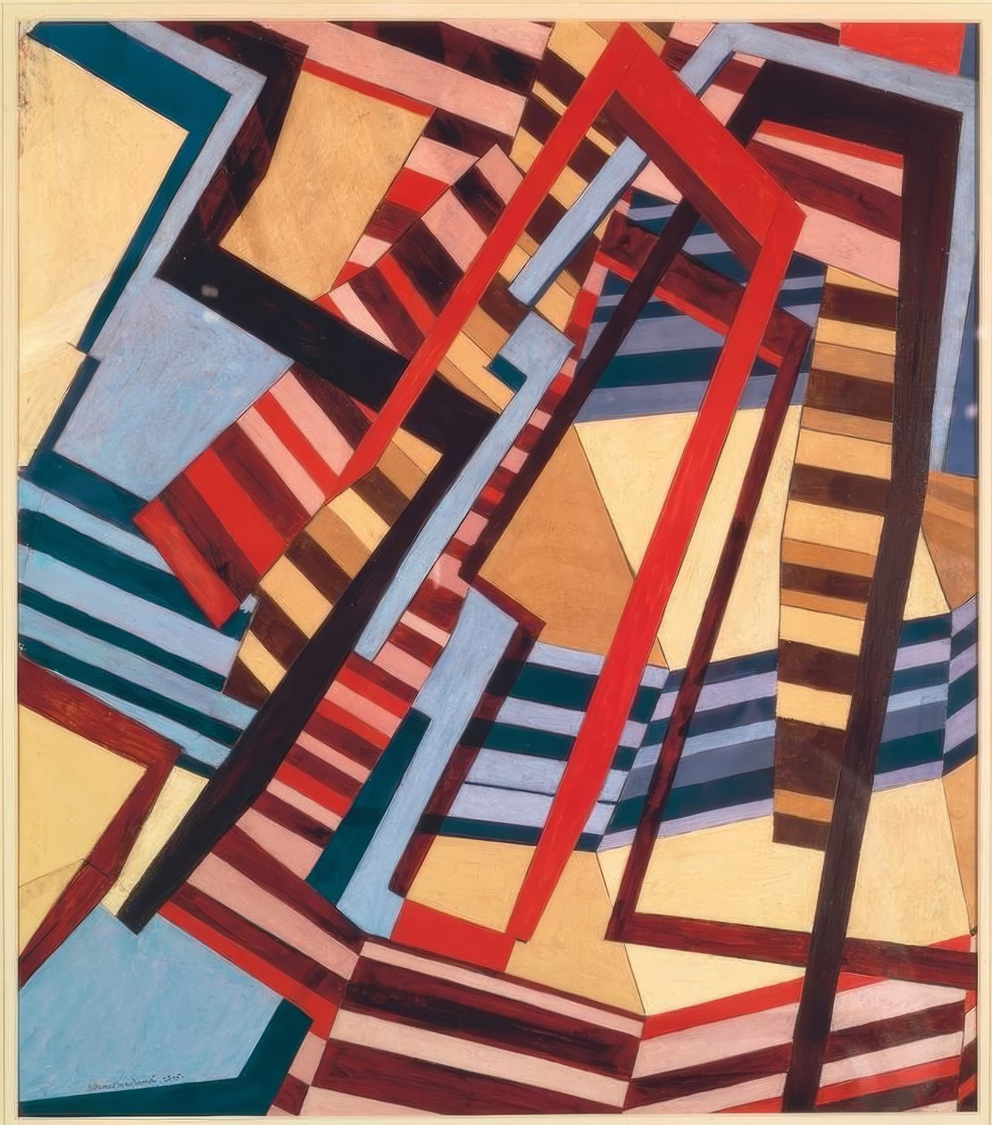 Le stylo - Edward Wadsworth