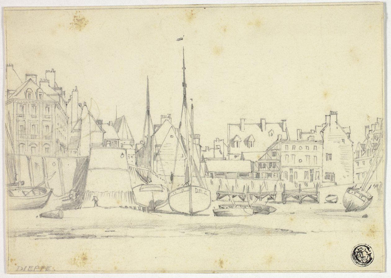 Dieppe - Edward William Cooke
