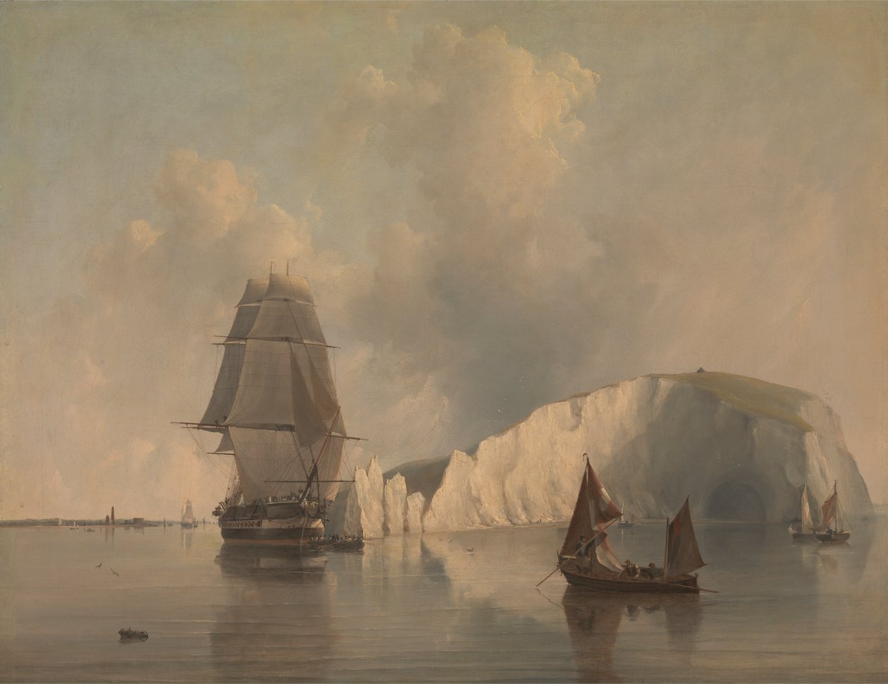 Au large des Needles, île de Wight - Edward William Cooke