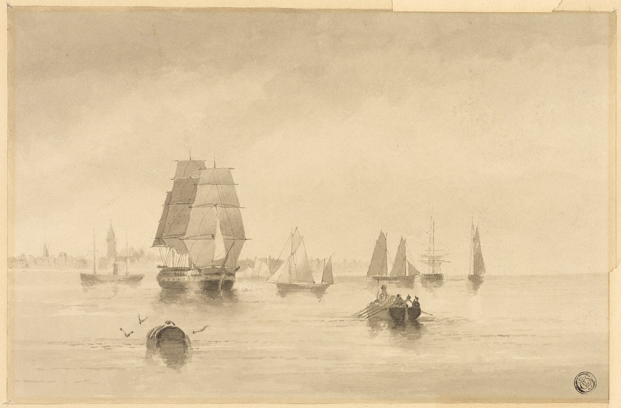 Rye - Côte sud près de Hastings - Edward William Cooke