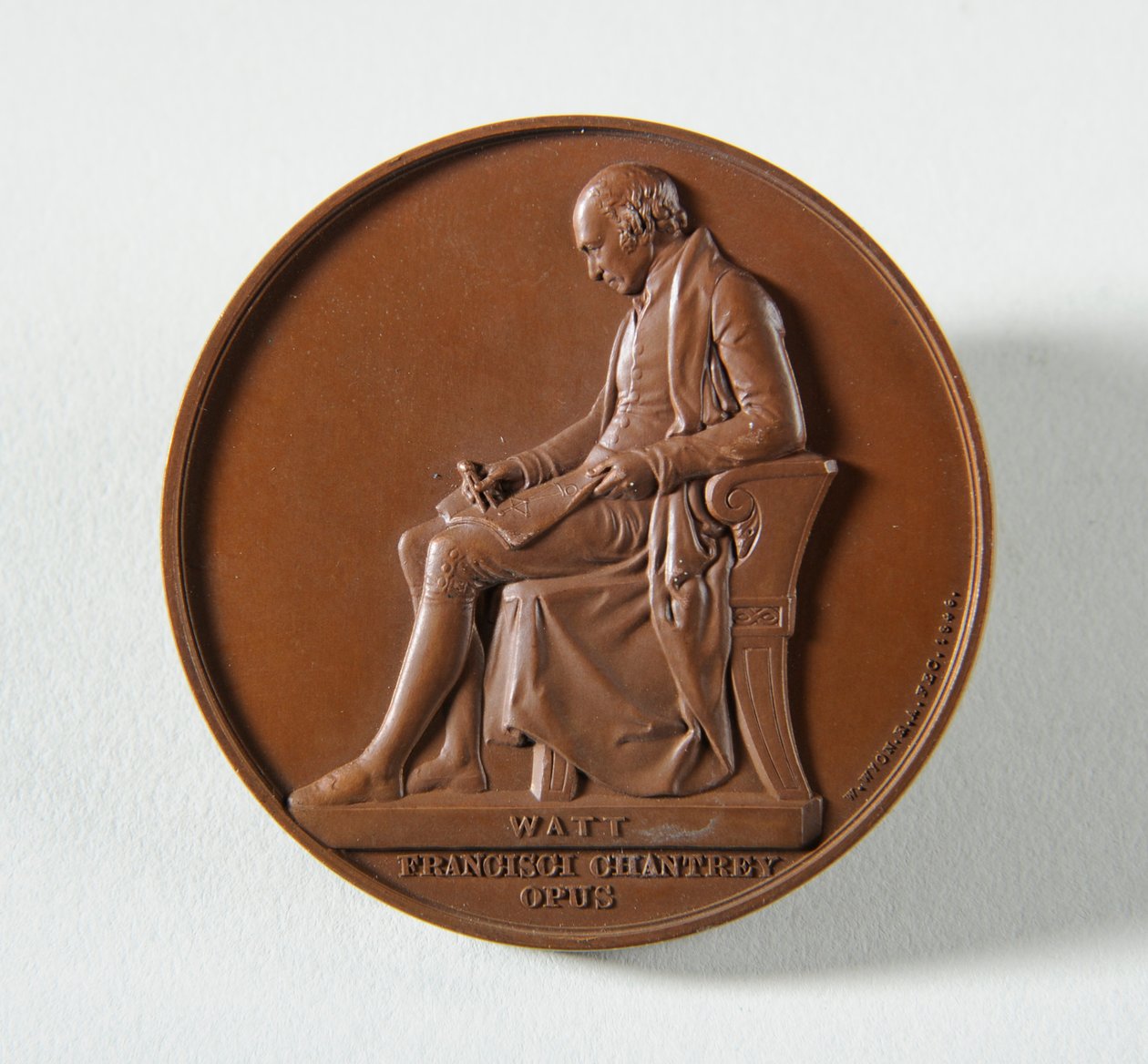 Médaillon à Francis Chantrey - Edward William Wyon