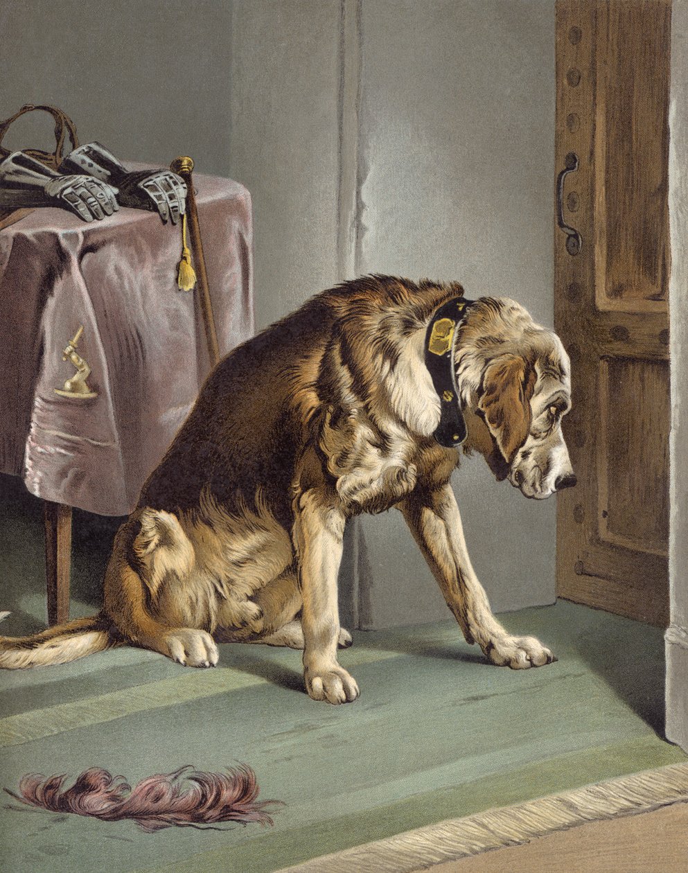 Suspense - Edwin after Landseer