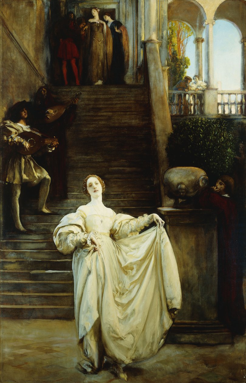 Une Mesure - Edwin Austin Abbey