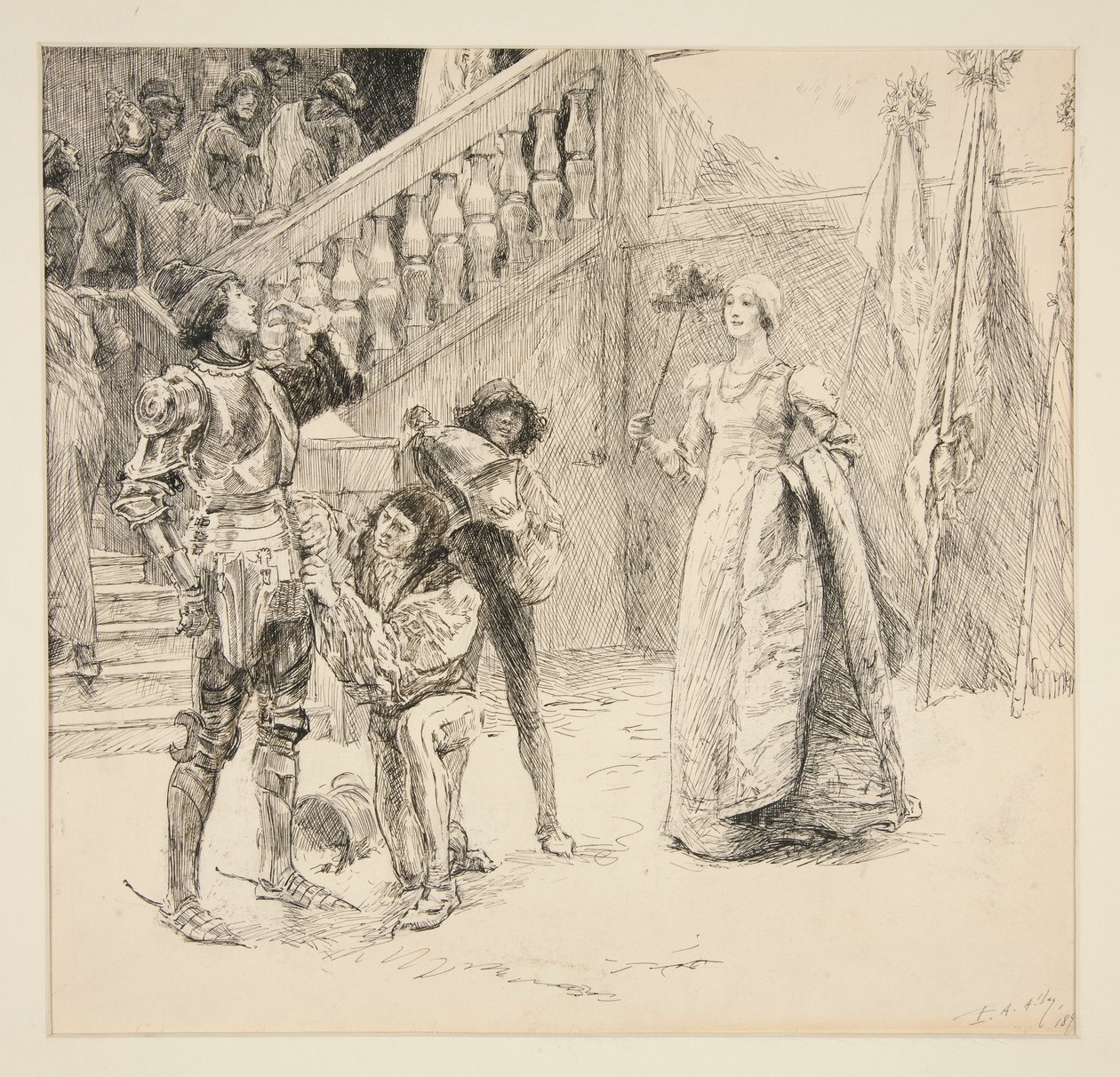 Benedick - Edwin Austin Abbey