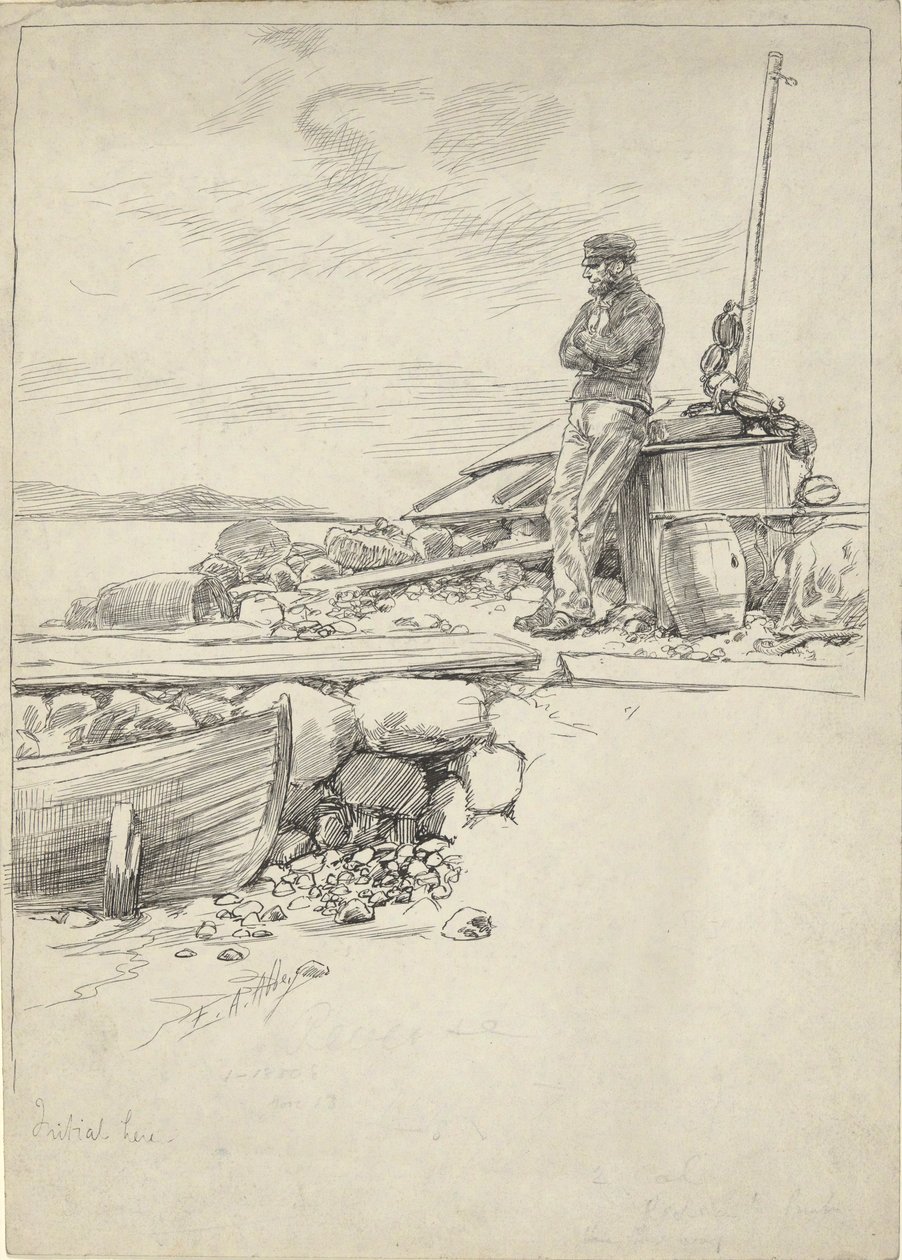 Capitaine Sandy - Edwin Austin Abbey