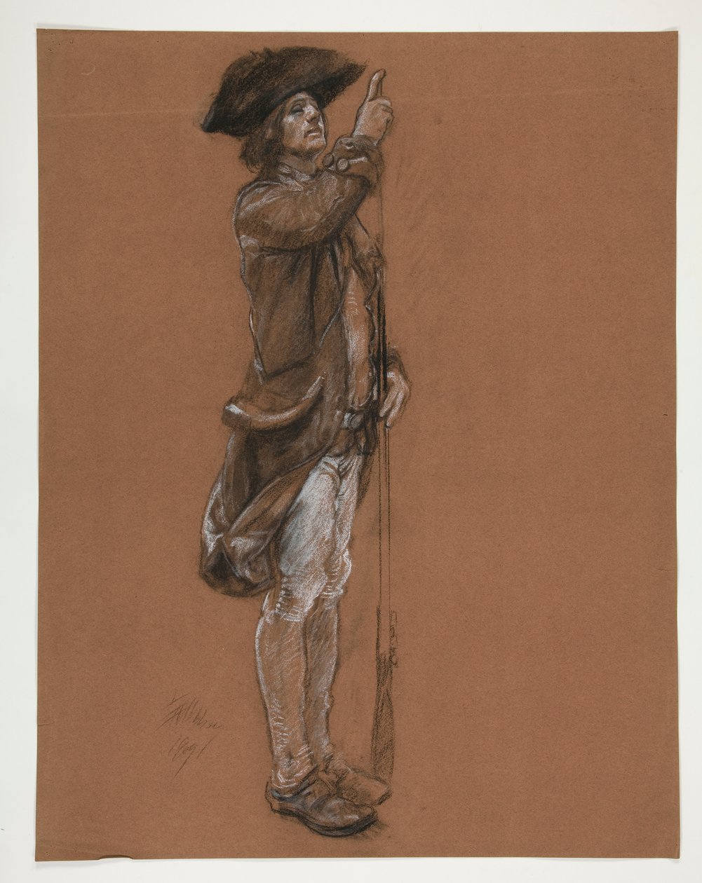 Étude de figure - Edwin Austin Abbey