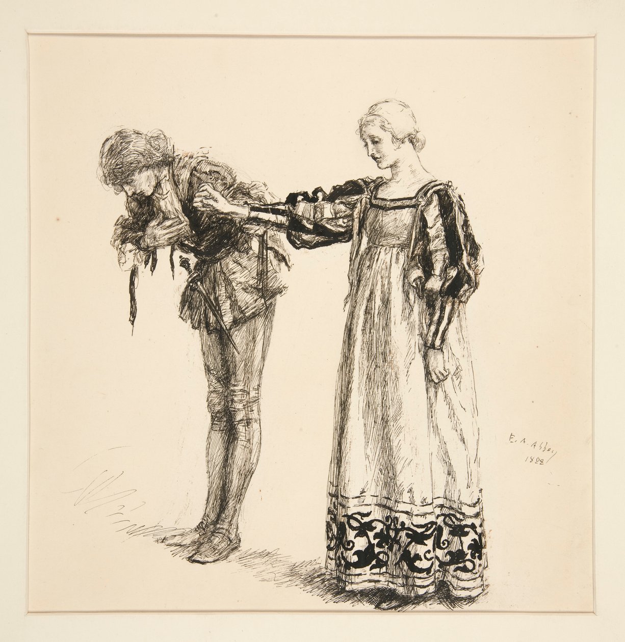 Gratiano - Edwin Austin Abbey