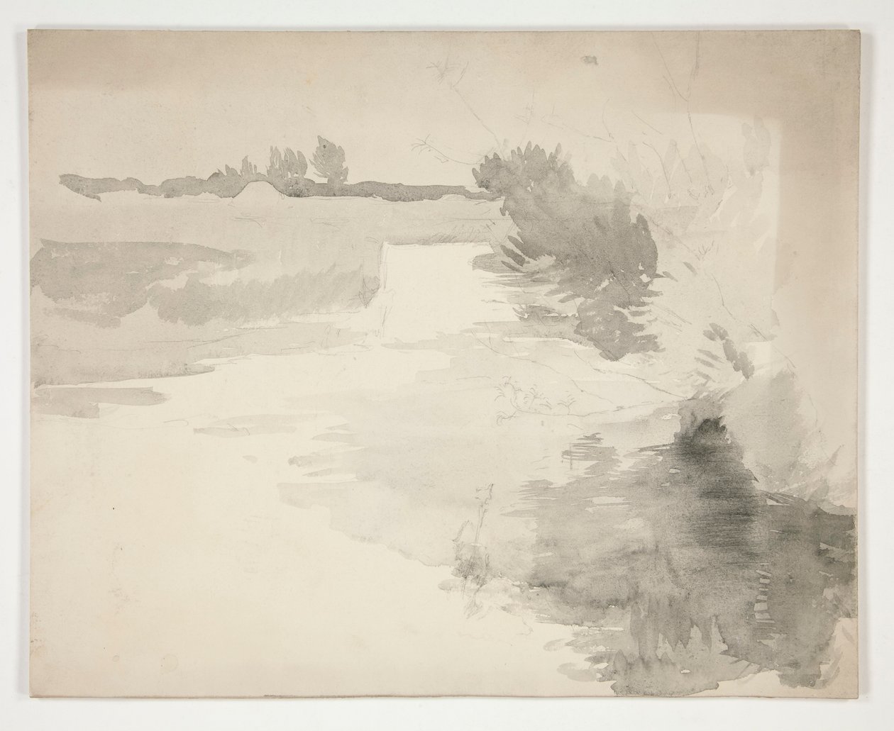 Paysage au bord d