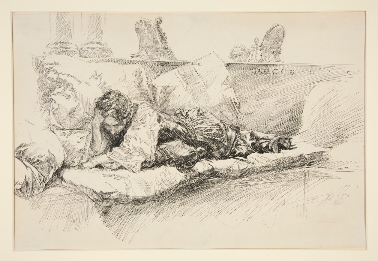 Le Duc - Edwin Austin Abbey