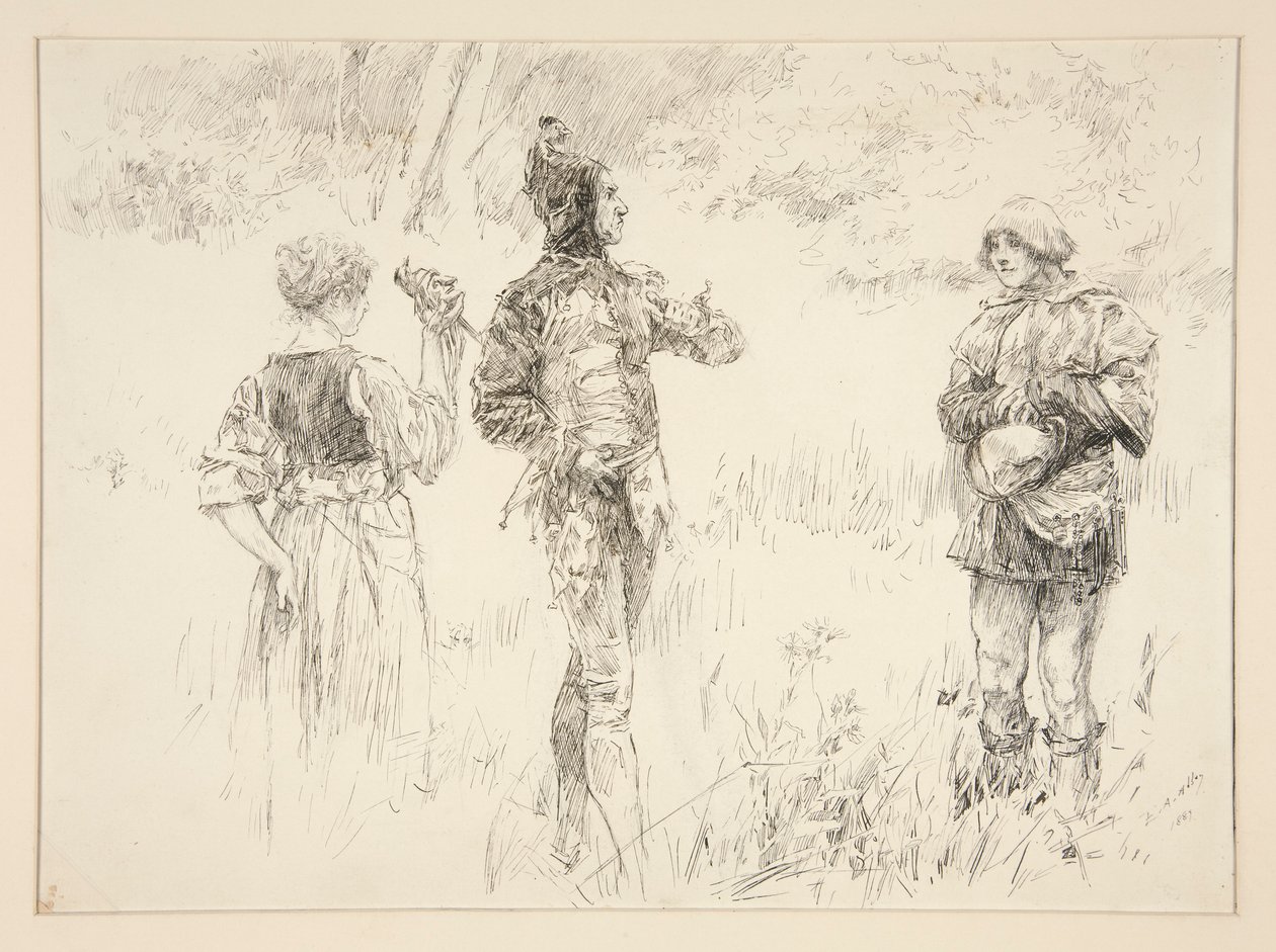 Touchstone - Edwin Austin Abbey