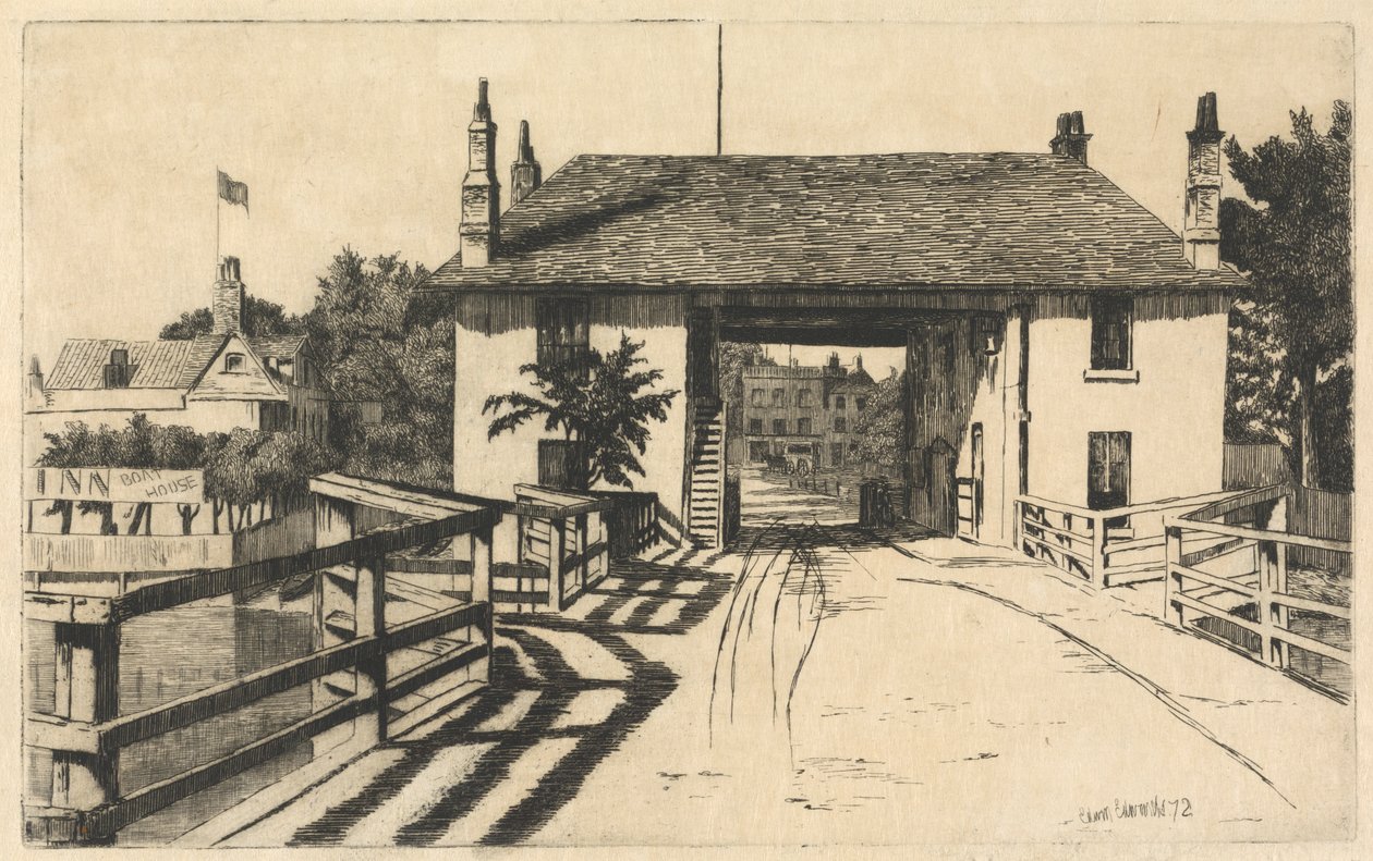 Taverne du pont de Fulham - Edwin Edwards