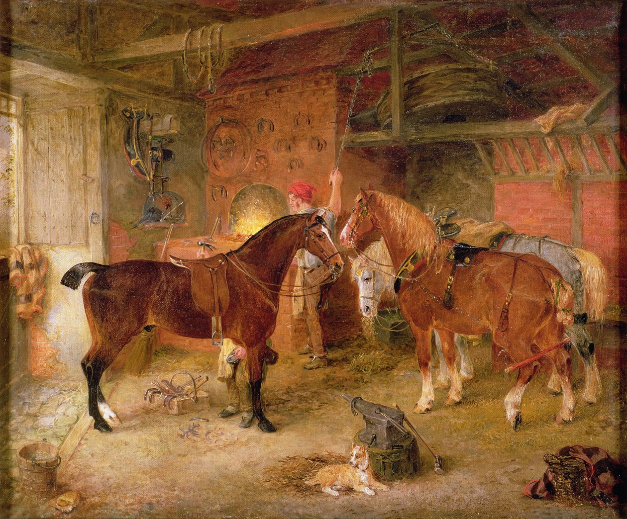 Le forgeron - Edwin Frederick Holt