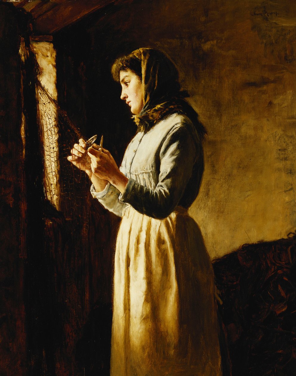 Réparer les filets - Edwin Harris