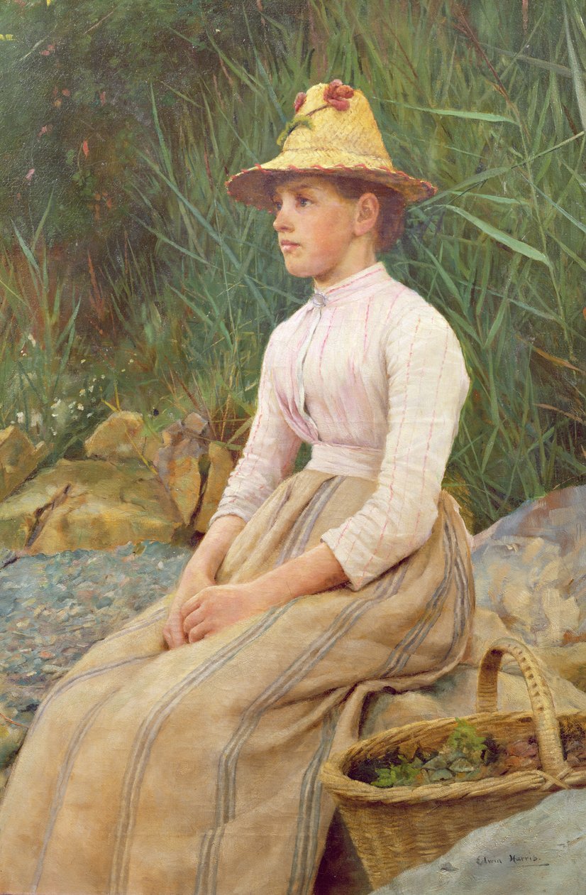 Dame assise - Edwin Harris