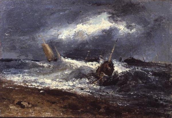 Scène de tempête - Edwin Hayes