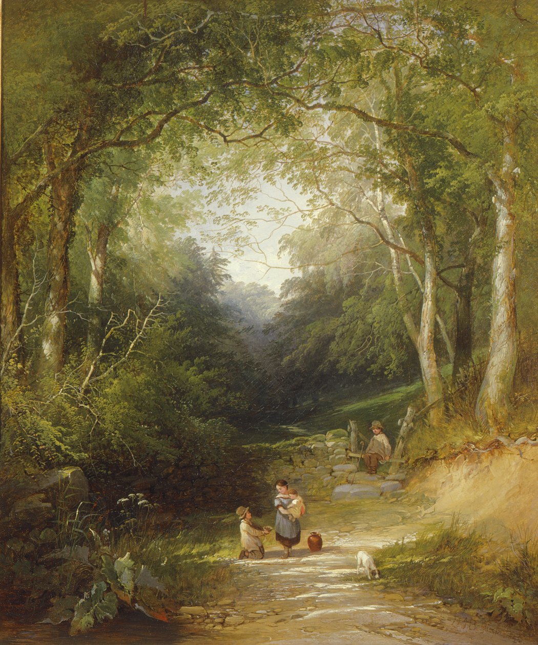 Un Chemin à Travers le Bois - Edwin Henry Boddington