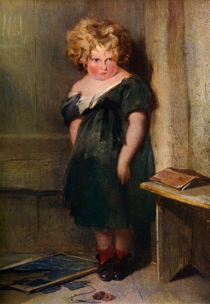 Un enfant méchant, 19e siècle, 1912 - Edwin Landseer