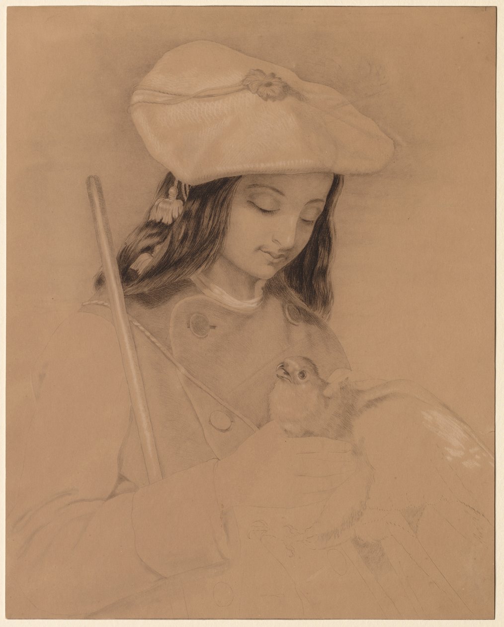Jeune fille des Highlands - Edwin Landseer