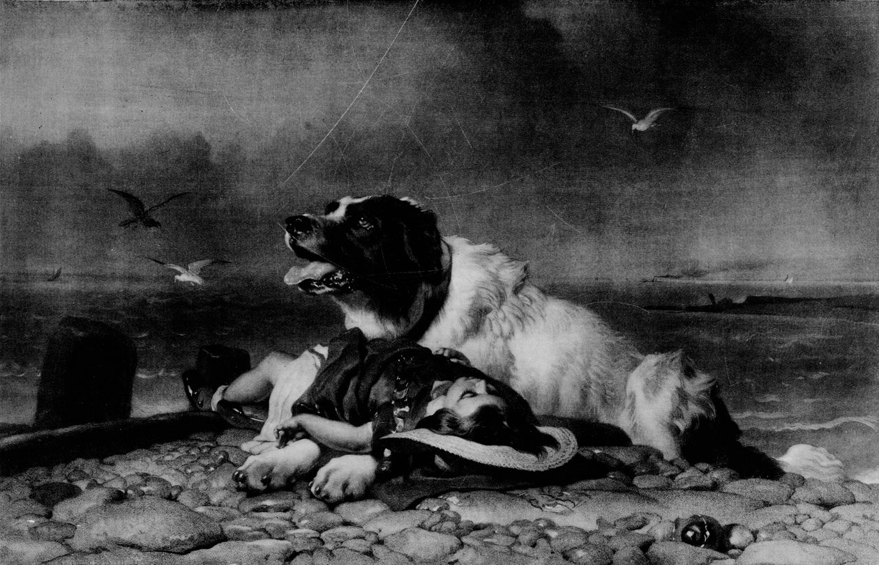 Sauvé!, c1856, 1911 - Edwin Landseer