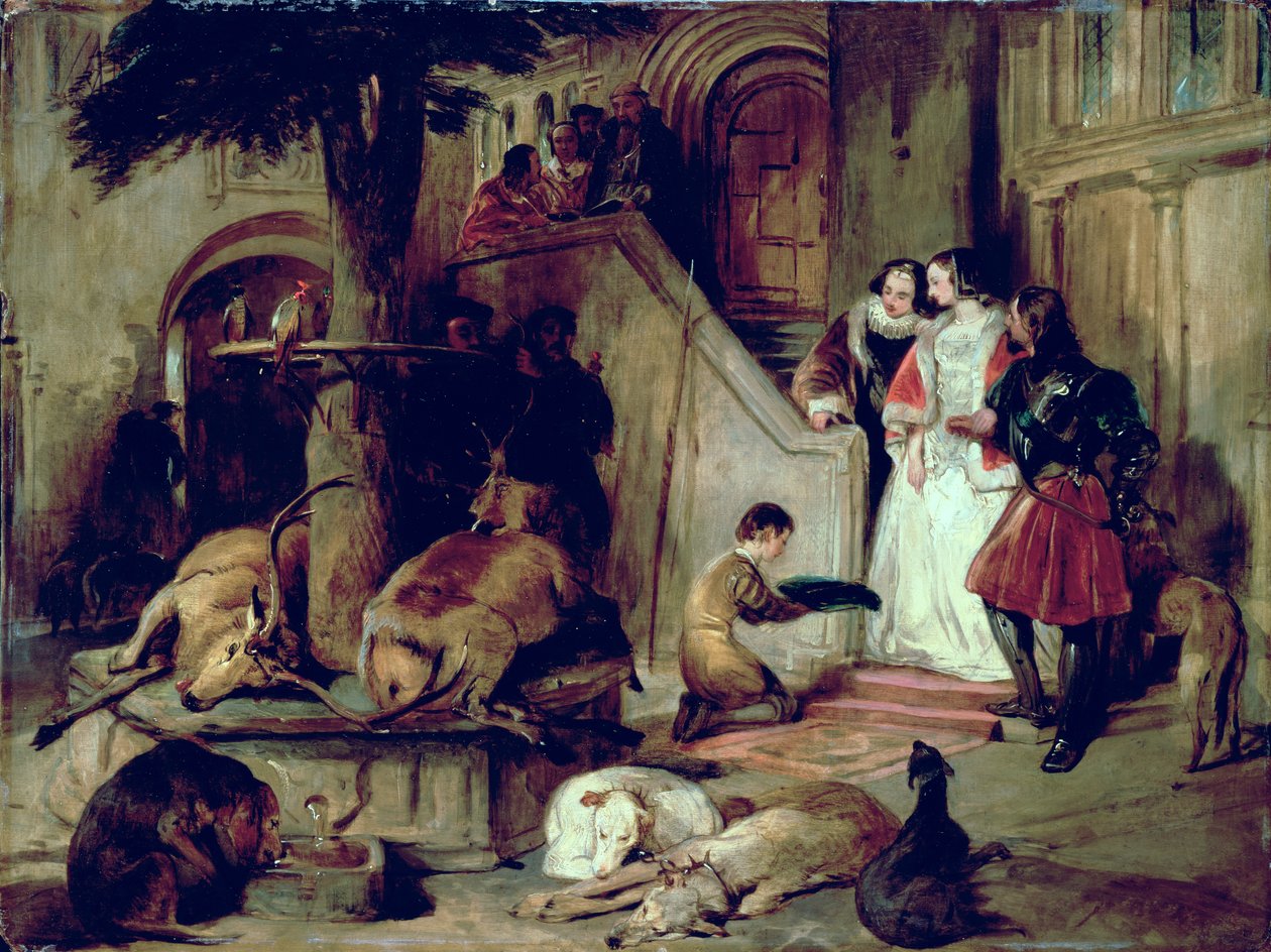 Une cour à l