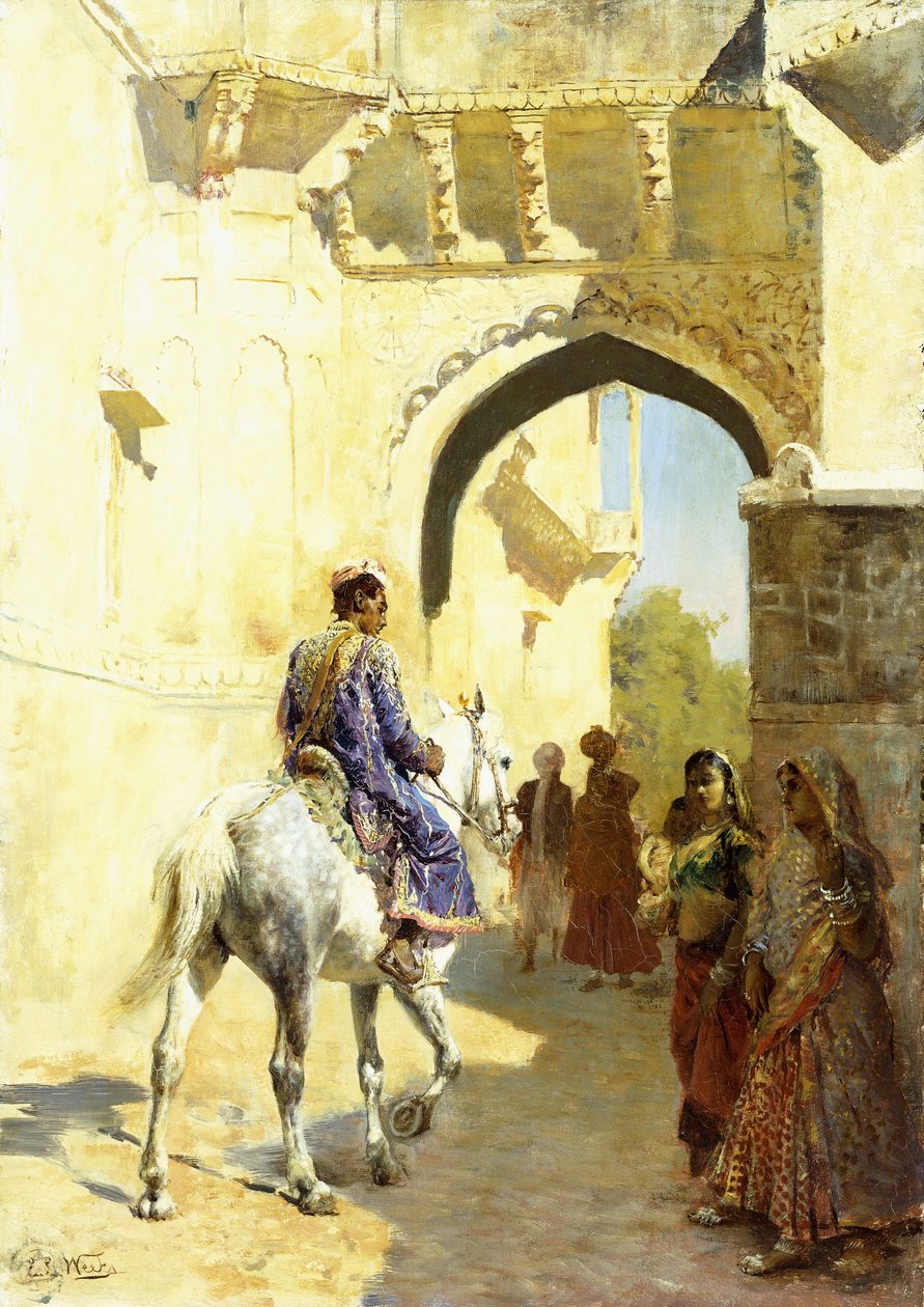 Une scène arabe, 1884-89 - Edwin Lord Weeks
