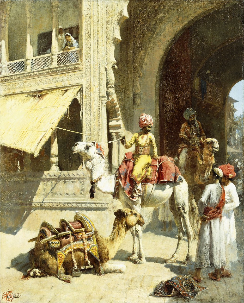 Scène indienne, 1884-89 - Edwin Lord Weeks