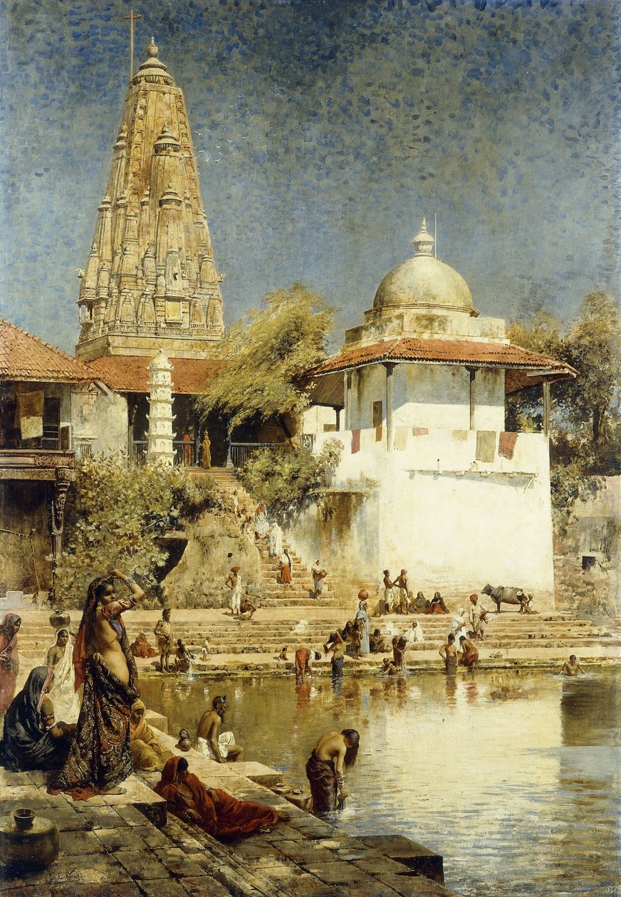 Le Gange à Bénarès - Edwin Lord Weeks